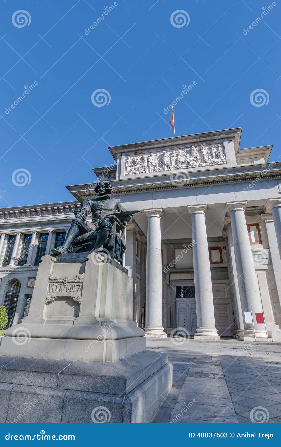 Prado Museum in Madrid, Spain Stock Image Image of monument, city 40837603