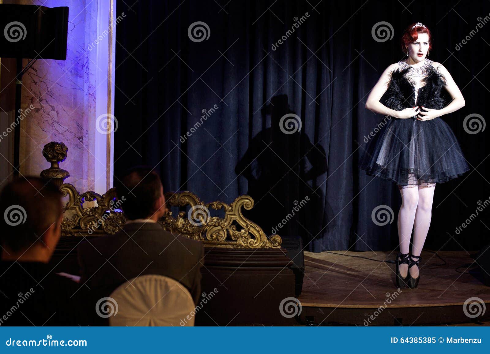 Prague Burlesque Performance Show Editorial Image Image of cool