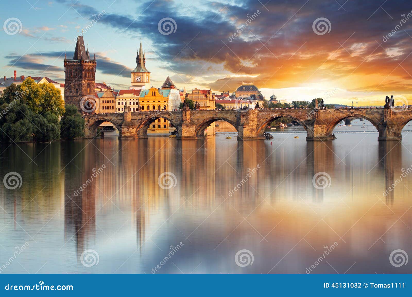 prague - charles bridge, czech republic