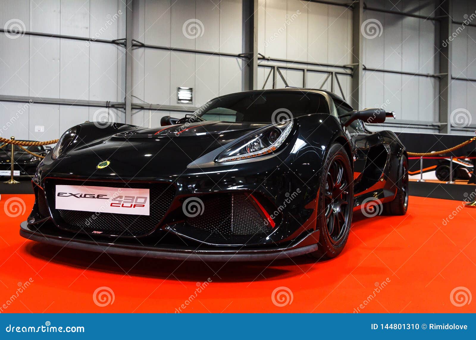 Prague Czech Republic April 13th 2019 Lotus Exige Cup