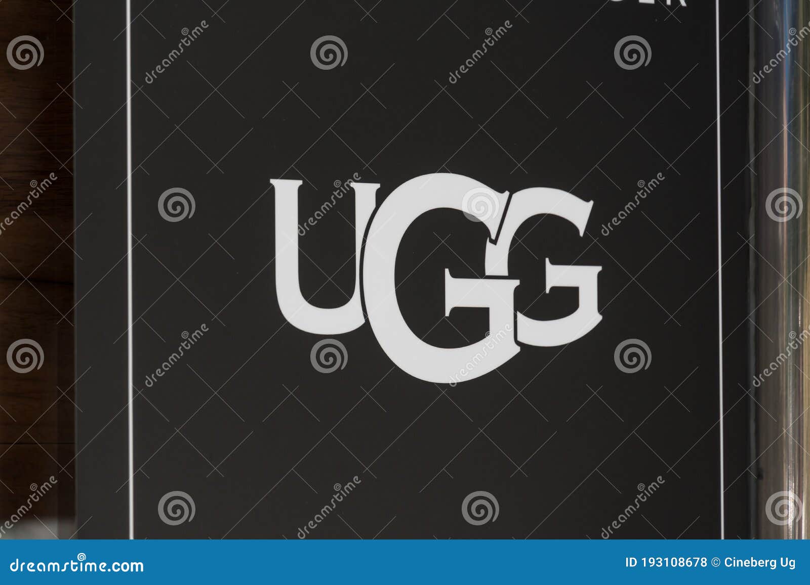 UGG Footwear company editorial stock photo. Image of emblem - 193108678