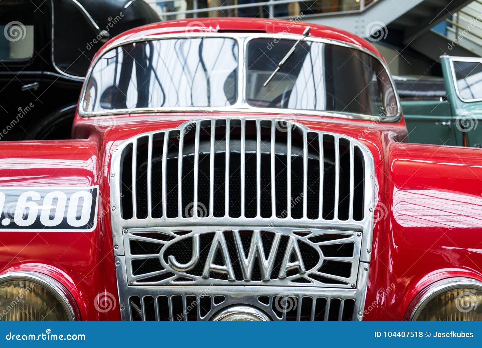  Jawa  750 Racing Car  From 1935 Stands In National Technical 