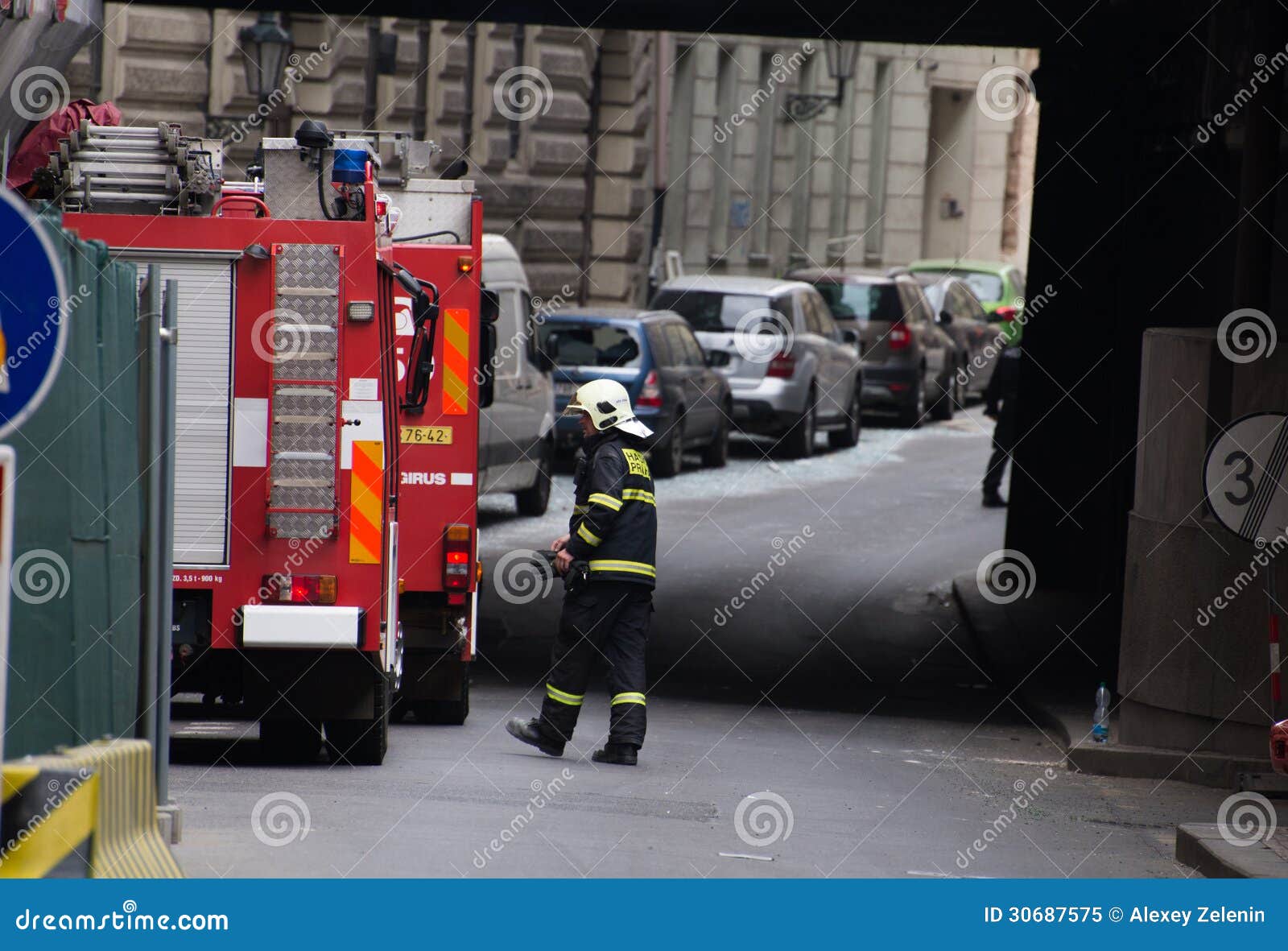 Prague S Gas Explosion At 29th April 2013 Editorial Image Image Of Republic Lane 30687575