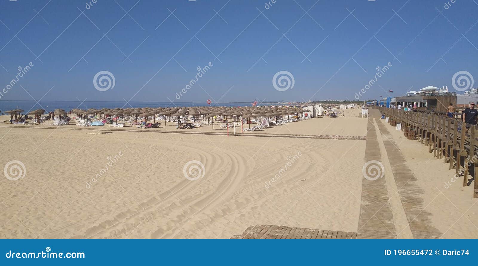 praia monte gordo beach, algarve, portugal