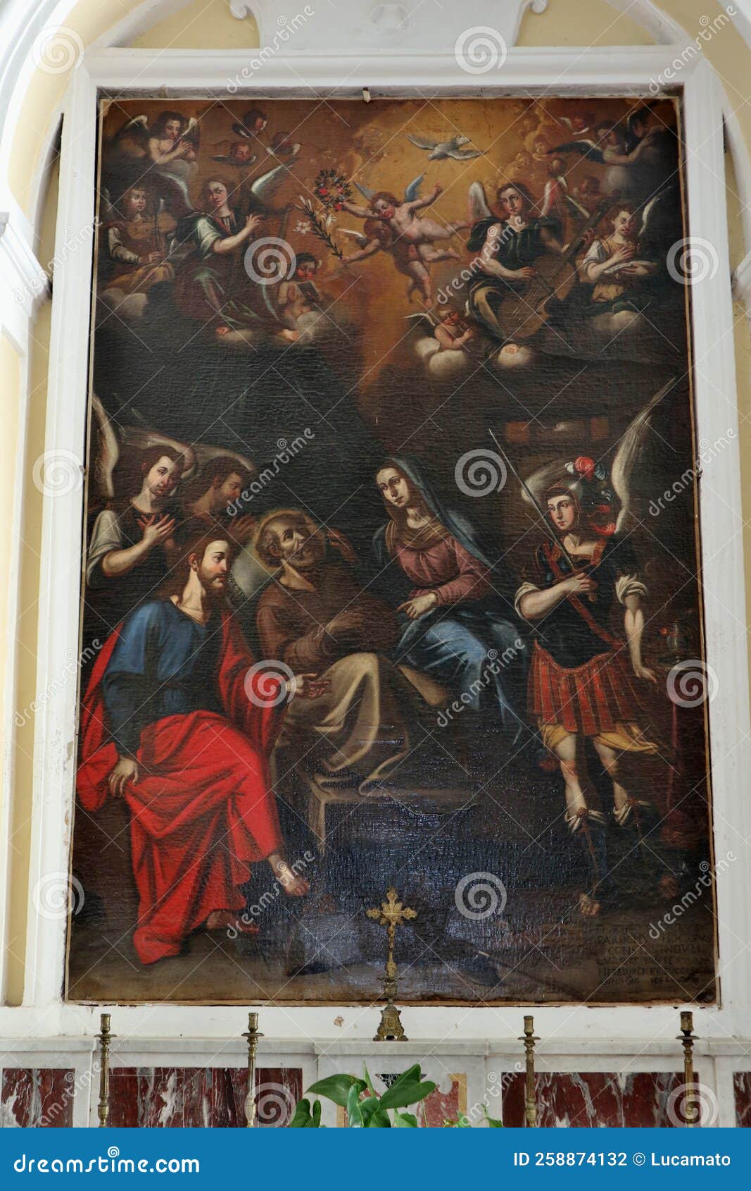 Data Di Nascita E Morte Di San Giuseppe Praiano - Dipinto Seicentesco Della Morte Di San Giuseppe Nella Chiesa
