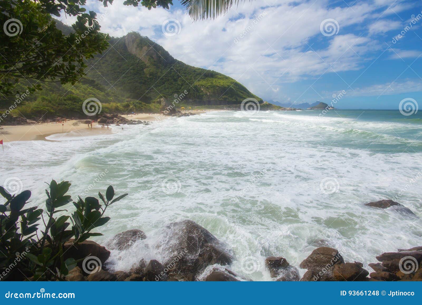 prainha beach at rio de janeiro