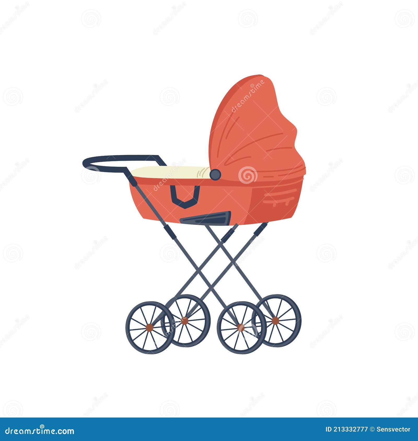 Pram with Newborn Baby Child, Cartoon Stroller Stock Vector - Illustration of parent, walk: 213332777 Pram with Newborn Baby Child, Cartoon Stroller Stock Vector - Illustration of parent, walk: 213332777