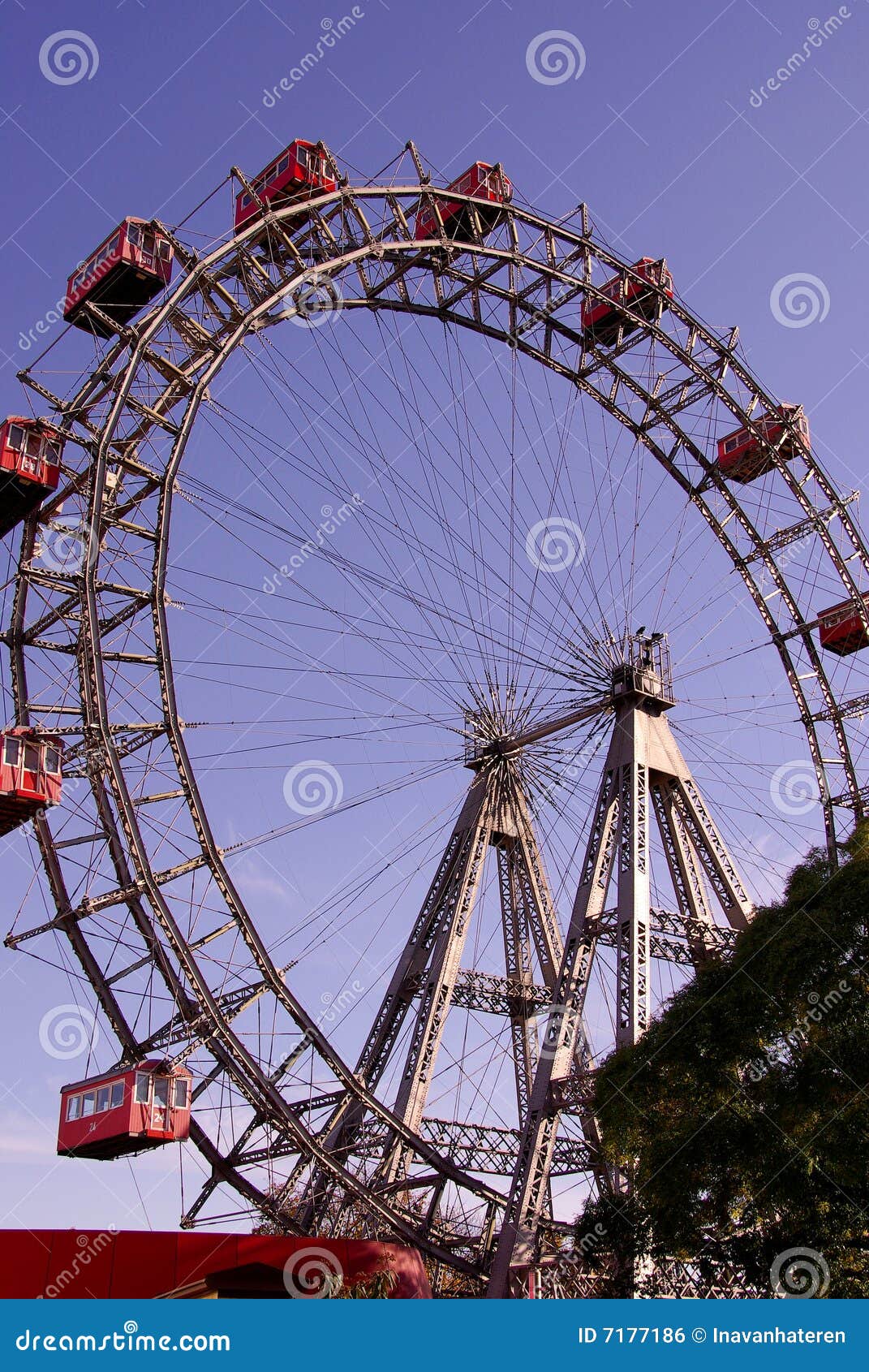Prater in Vienna, Austria stock photo. Image of famous - 7177186