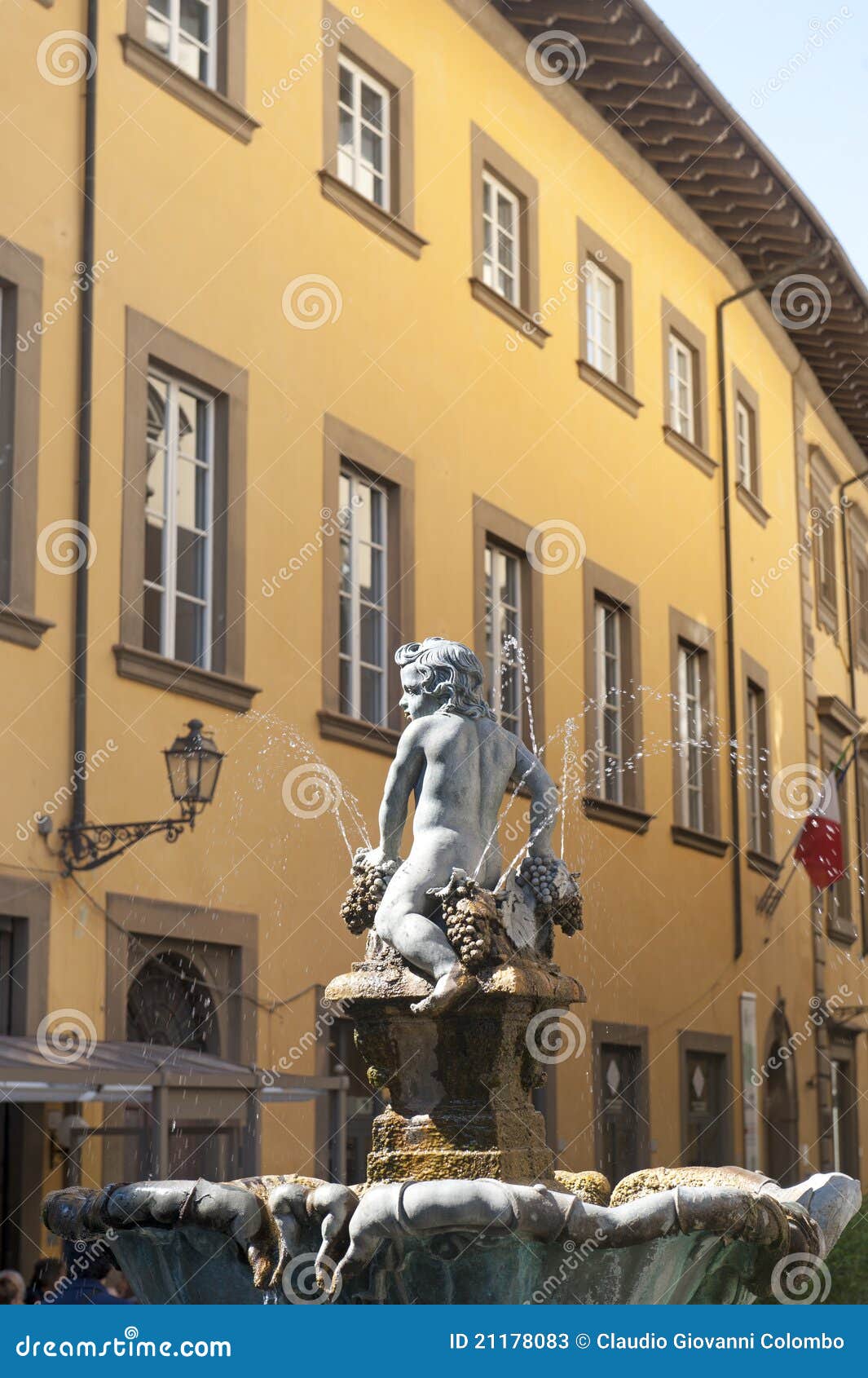 Prato (Tuscany), Ancient Fountain Stock Image Image of ancient