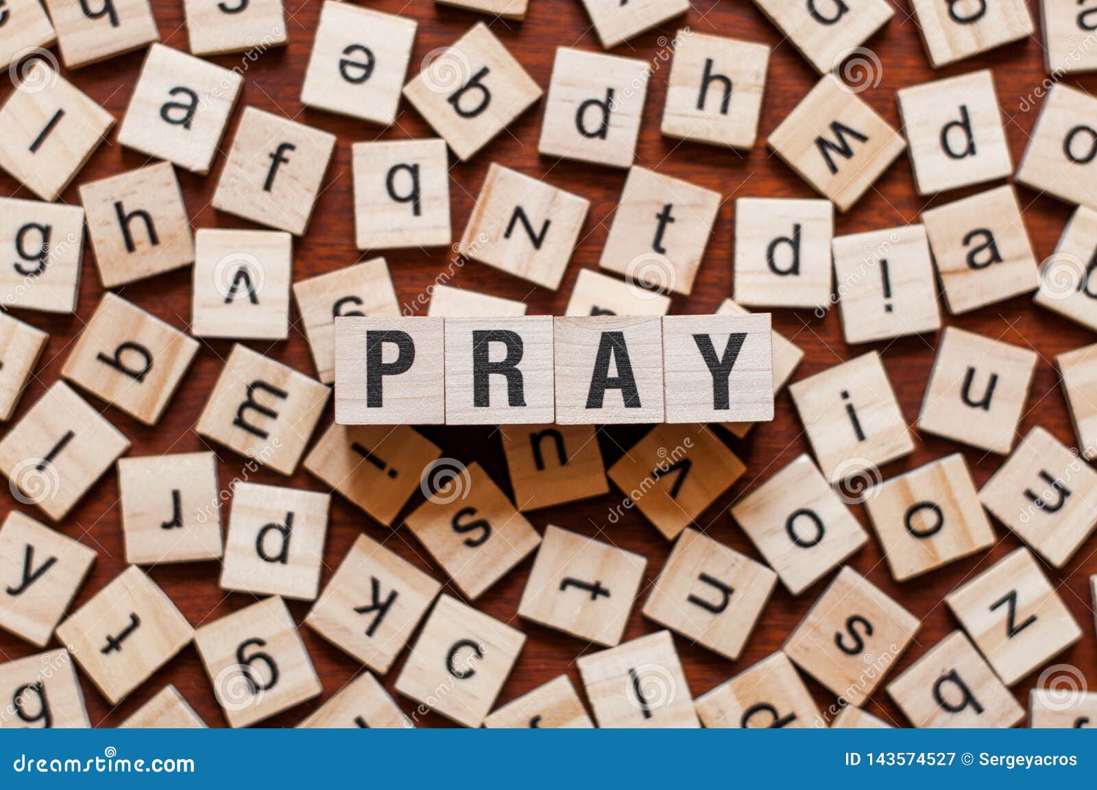 Pray word concept stock image. Image of catholic, judaism 143574527