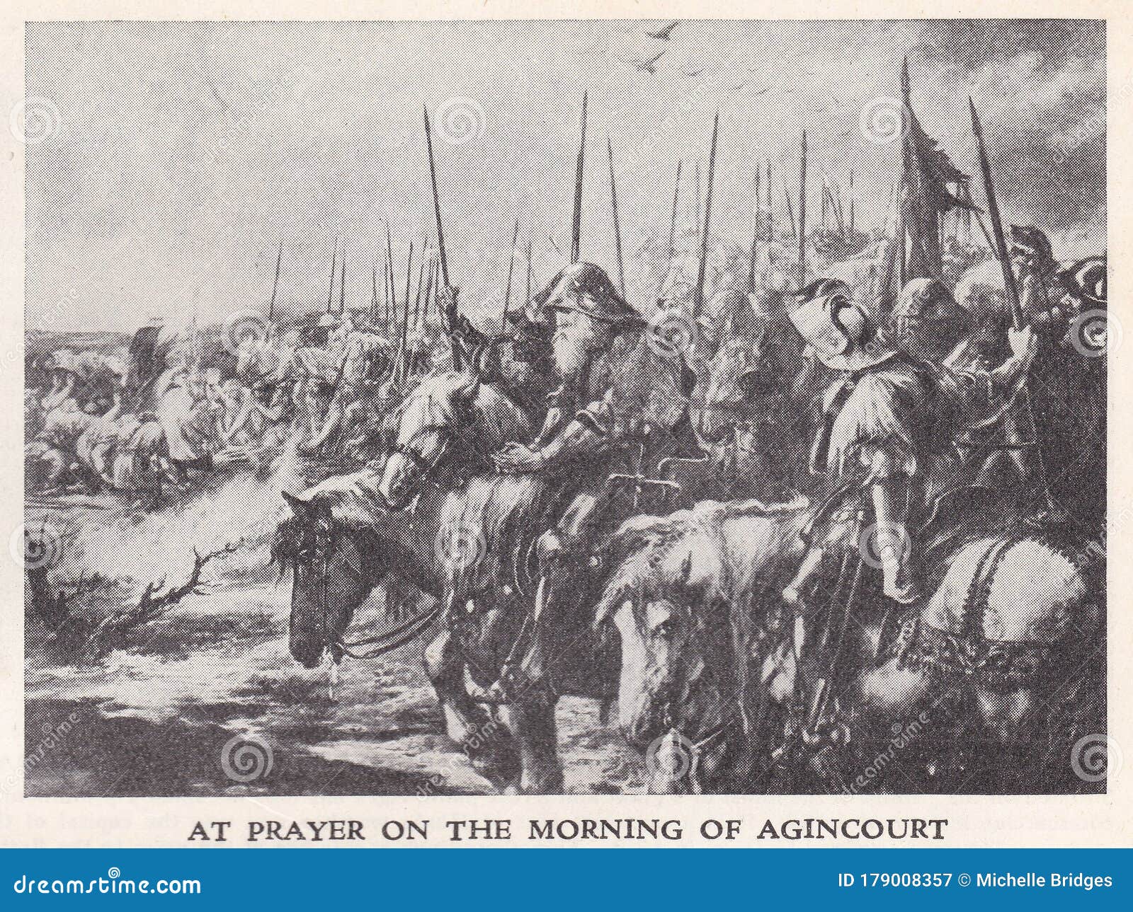 battle of agincourt painting