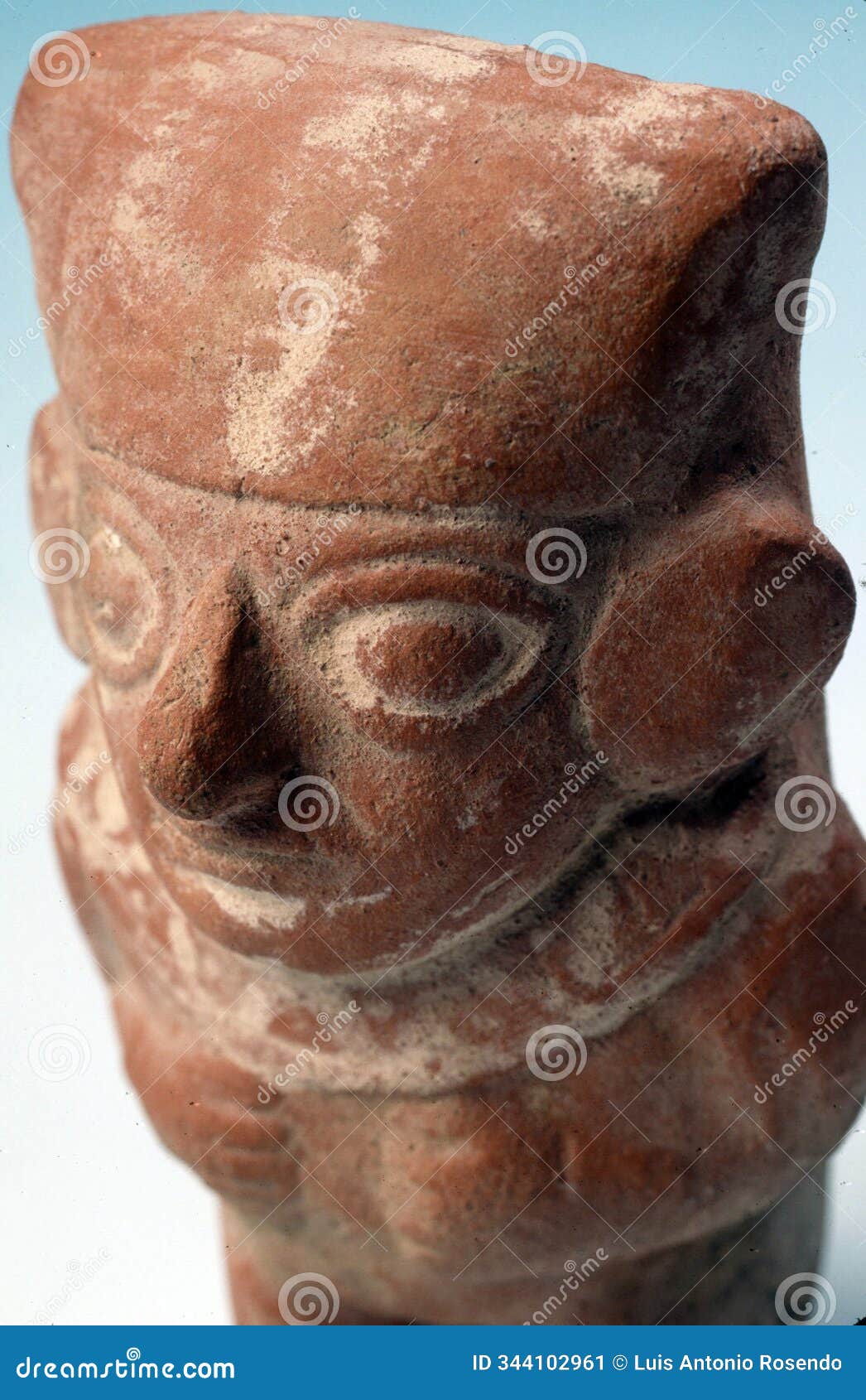 pre-columbian animal d ceramic called 