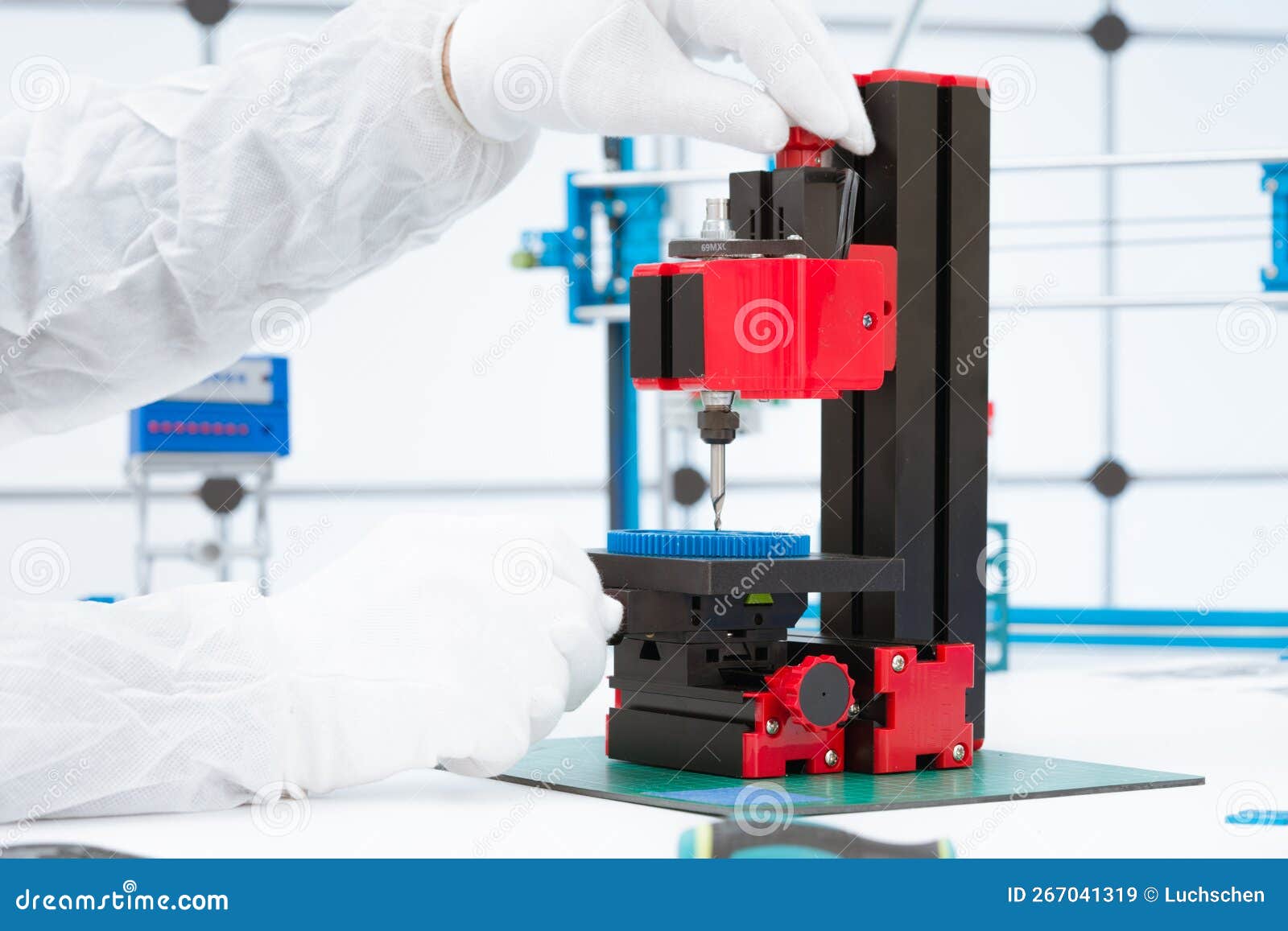 Precision Milling and Drilling Machine in the Precision Mechanics