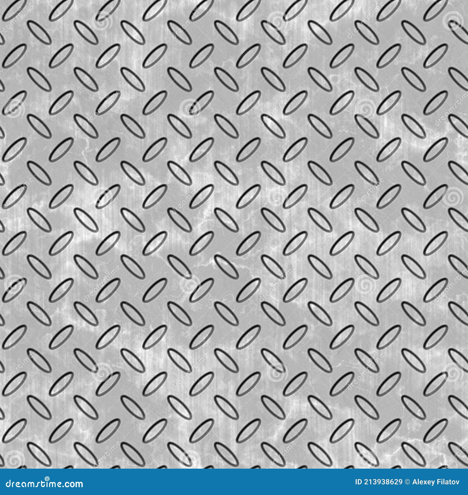 Precision Seamless Texture Metal AntiSlip Perforated Sheets Stock