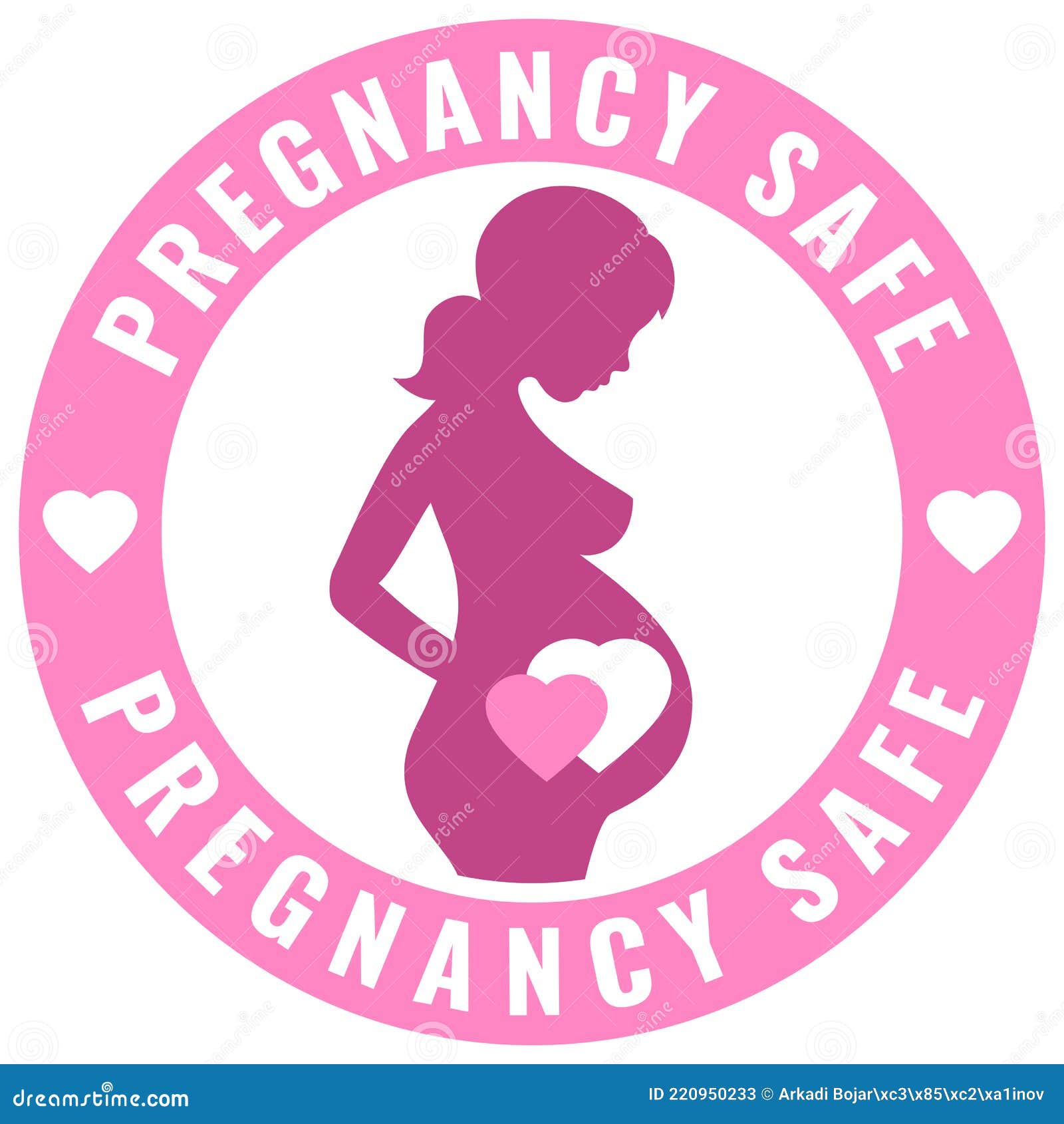 Pregnancy safe vector icon stock vector. Illustration of cosmetics