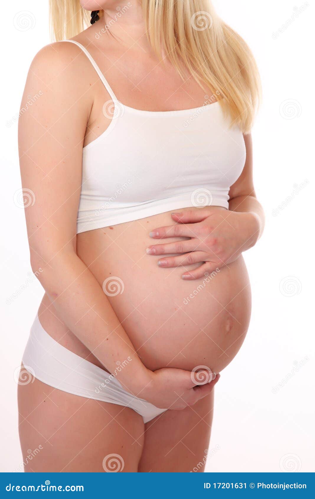 Pregnant Blonde Teen