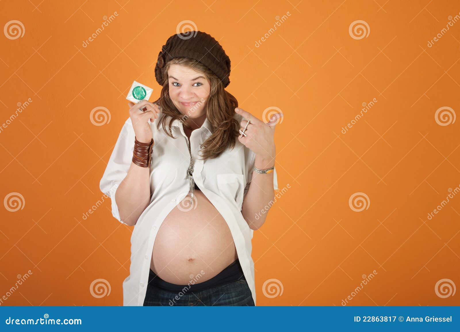 Pregnant Condom