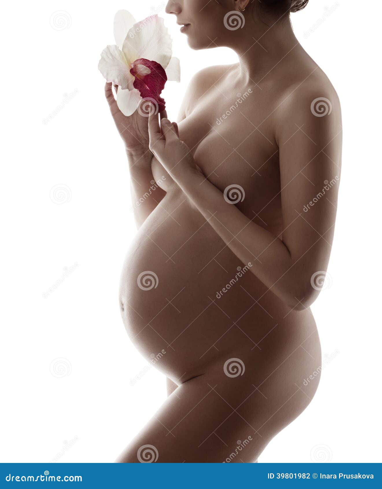 Woman Giving Birth Nude - Pregnant Naked Woman Belly, Pregnancy Body Beauty Stock Photo - Image of  caucasian, expectant: 39801982