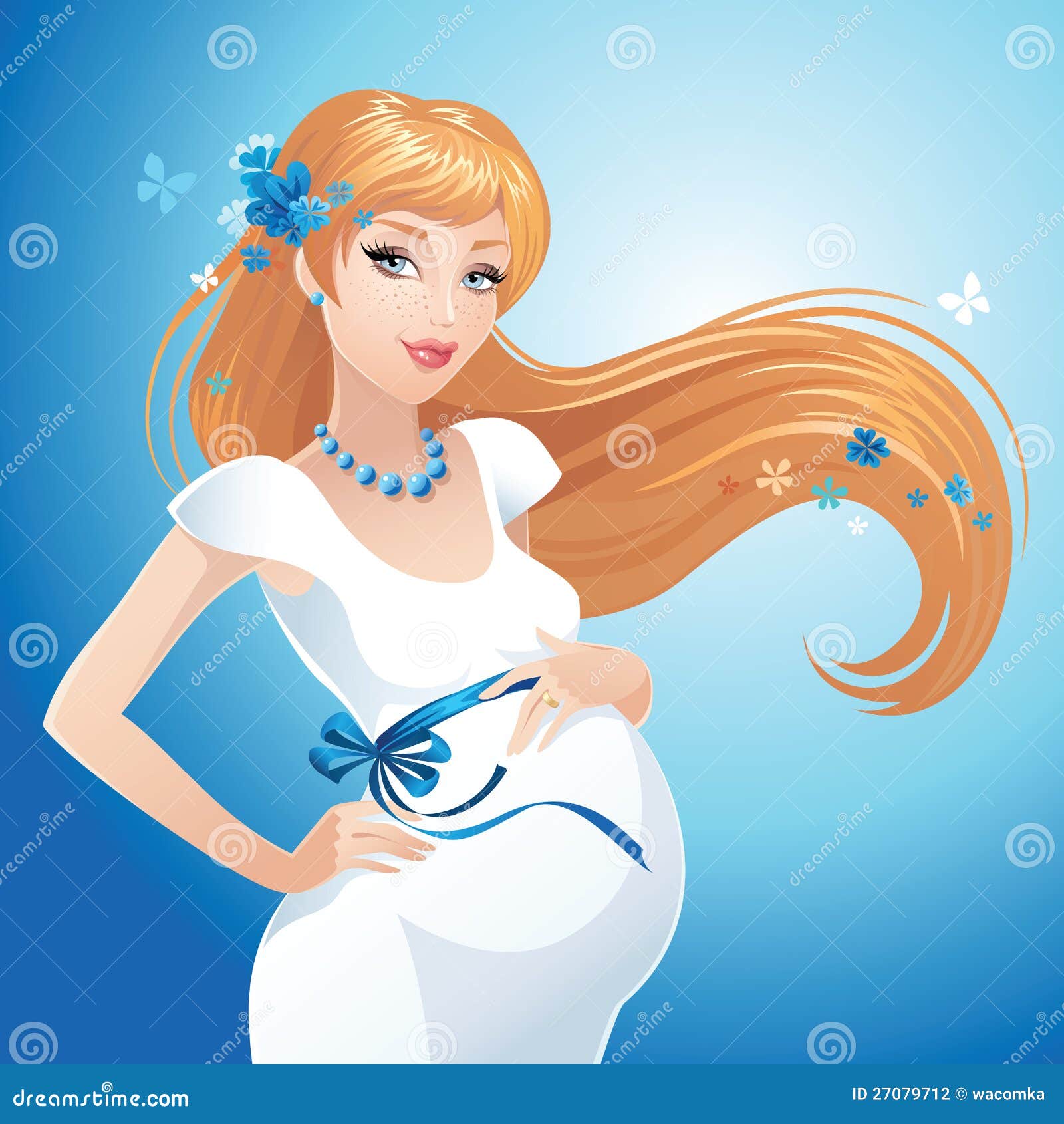 Pregnant Redhead Beauty Stock Photography Image 27079712