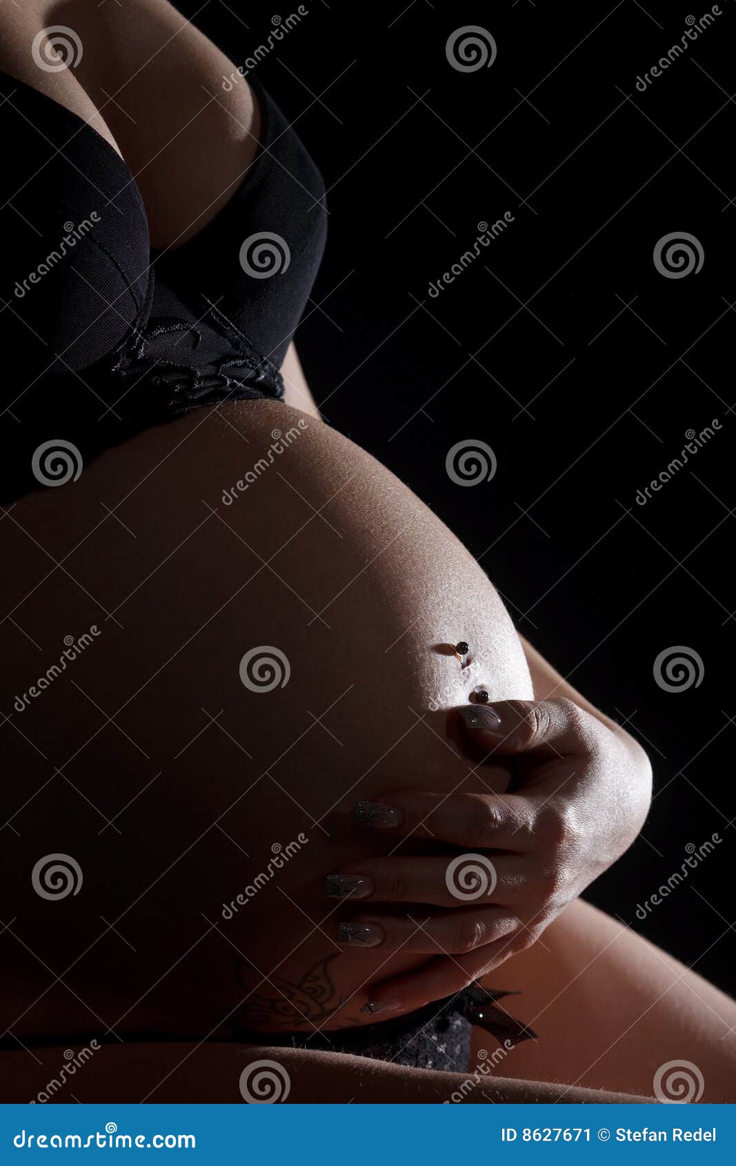 Pregnant stomach stock image. Image of body, beauty, expanding - 8627671