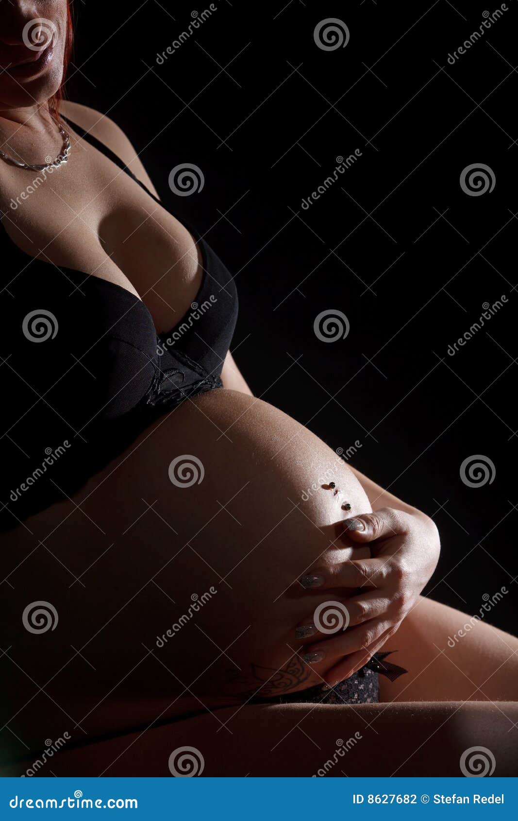 Woman Pressing Her Breast stock image. Image of person - 181835685