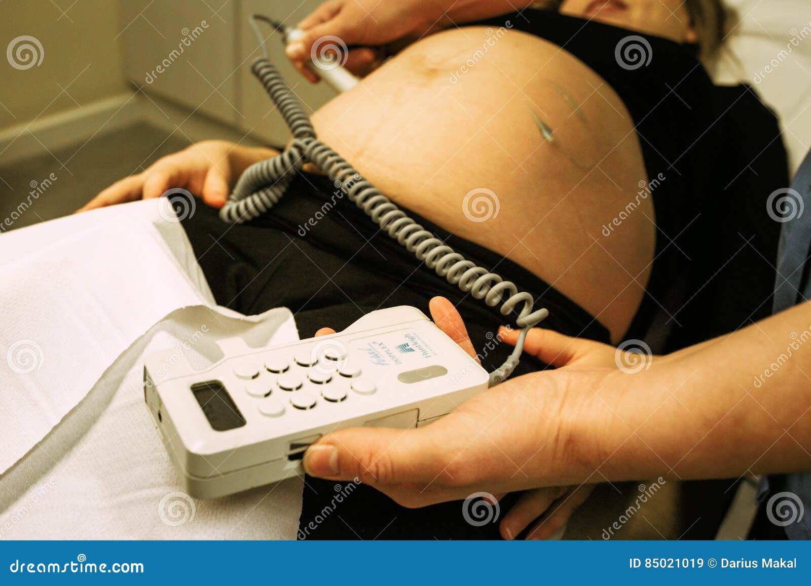 Pregnant Woman In Doctors Office Stock Image Image Of Exam Indust