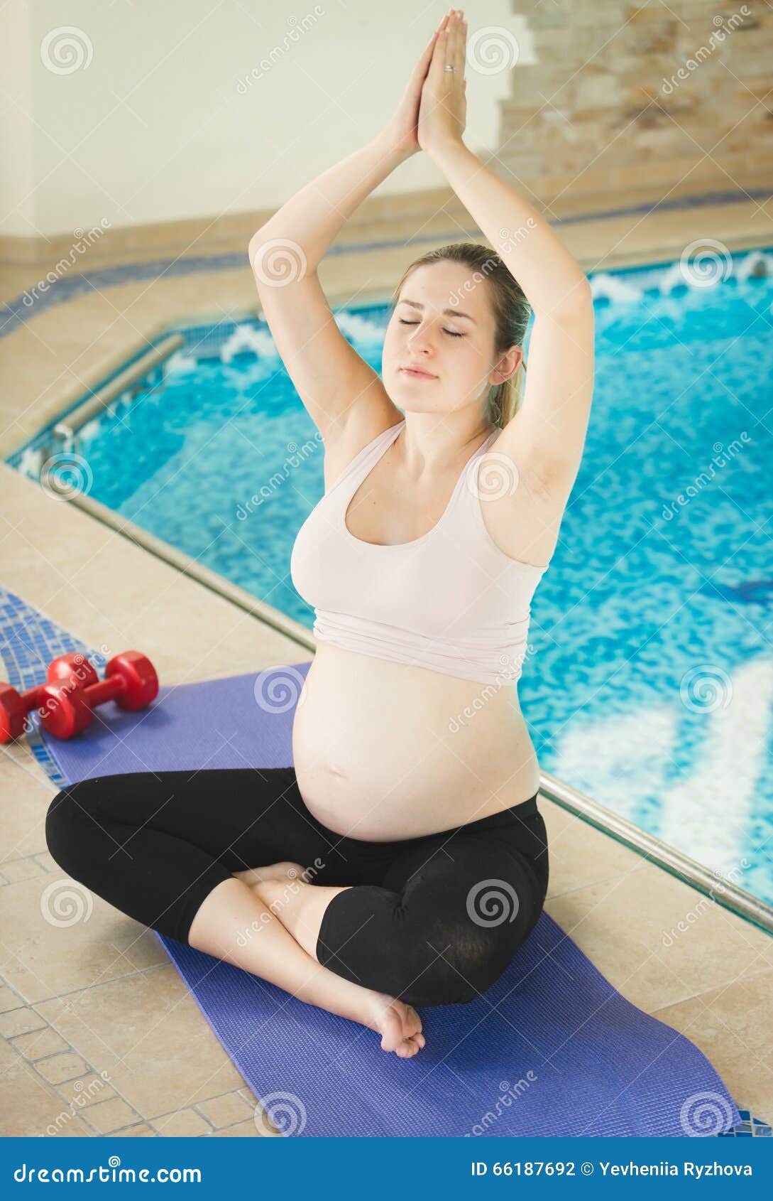 Prenatal Yoga Pool Stock Photos - Free & Royalty-Free Stock Photos