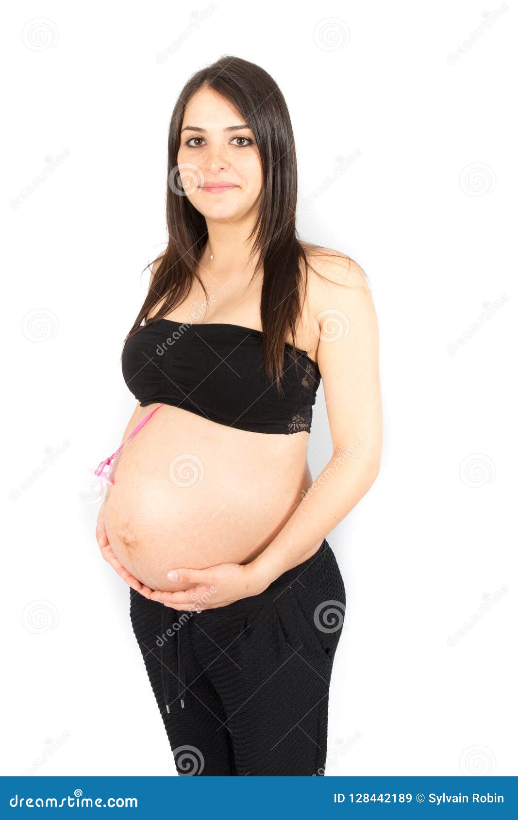 White Pregnant Wife