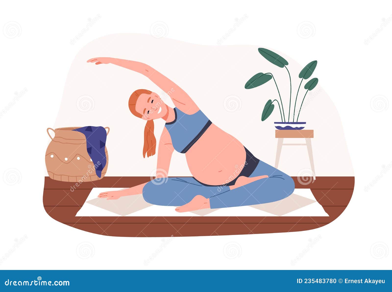 Overhead Stretch Stock Illustrations – 228 Overhead Stretch Stock