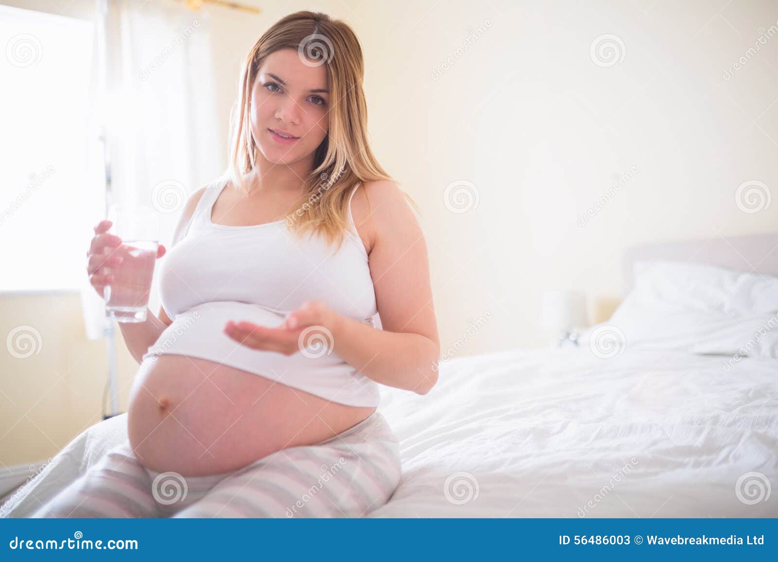 Pregnant Woman Sitting 37