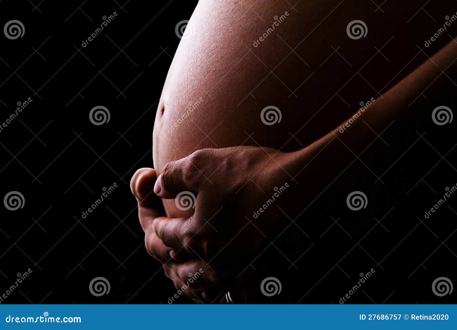 pregnant women belly