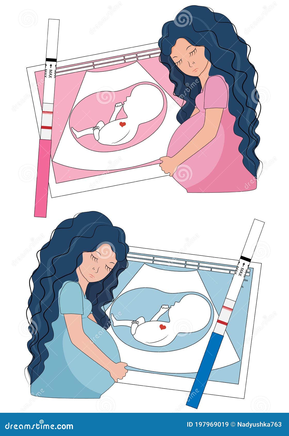 Download Pregnant Women, Ultrasound Of Unborn Baby, Pregnancy Test ...