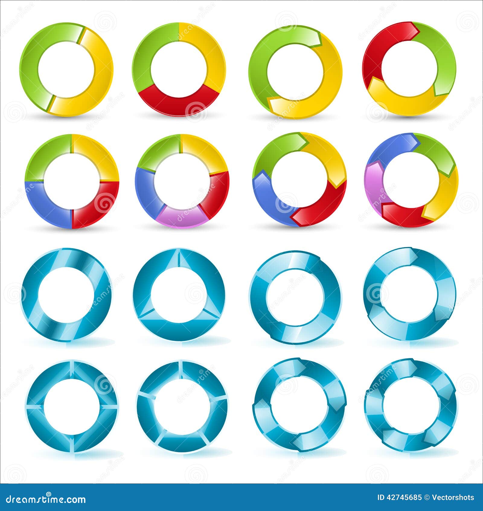 3d Pie Chart Vector