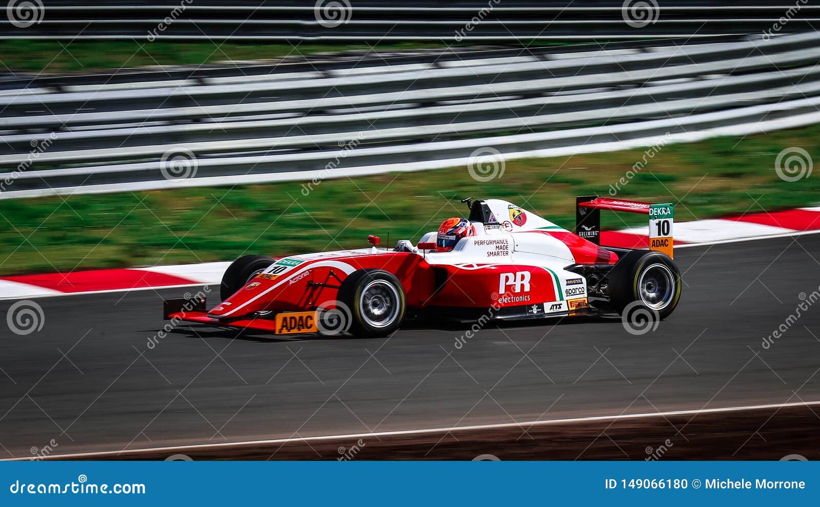 Prema Powerteam Single-seater Car Driven by Oliver Rasmussen Editorial ...