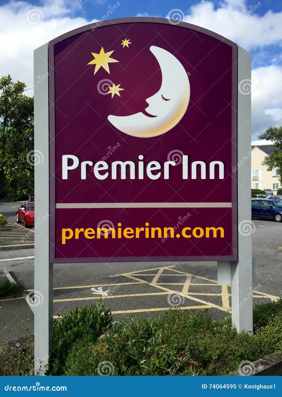Premier Inn editorial image. Image of sleep, moon, logo 74064595