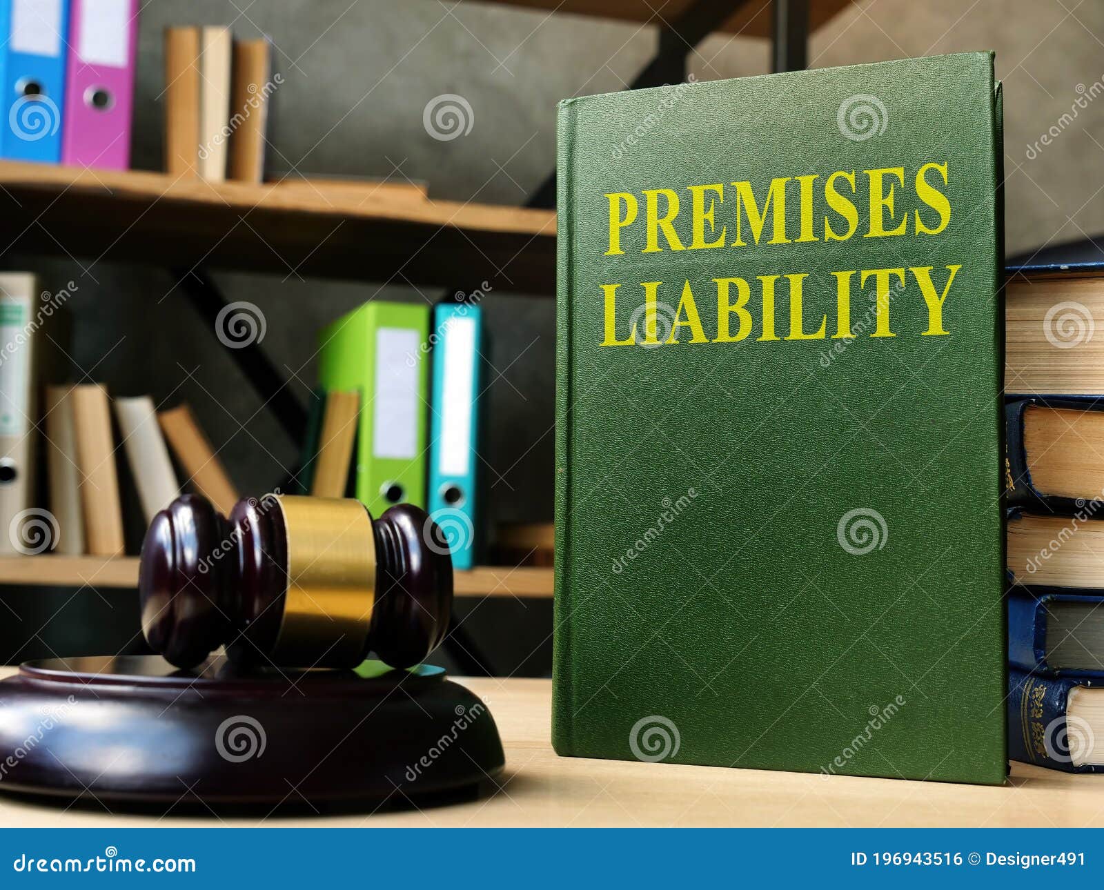 premises liability laws book for personal injury cases.