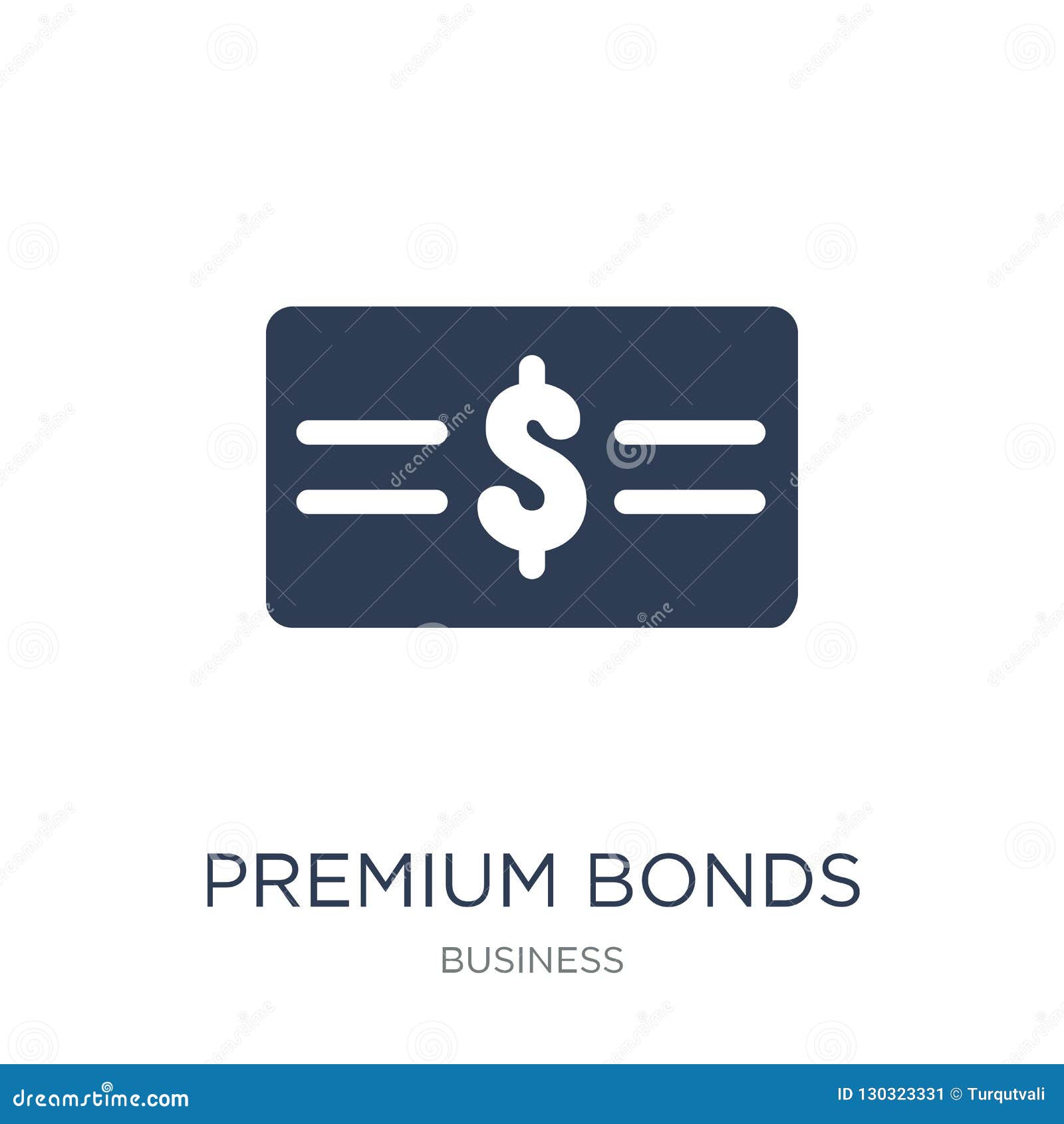 Premium Bonds Icon. Trendy Flat Vector Premium Bonds Icon ...