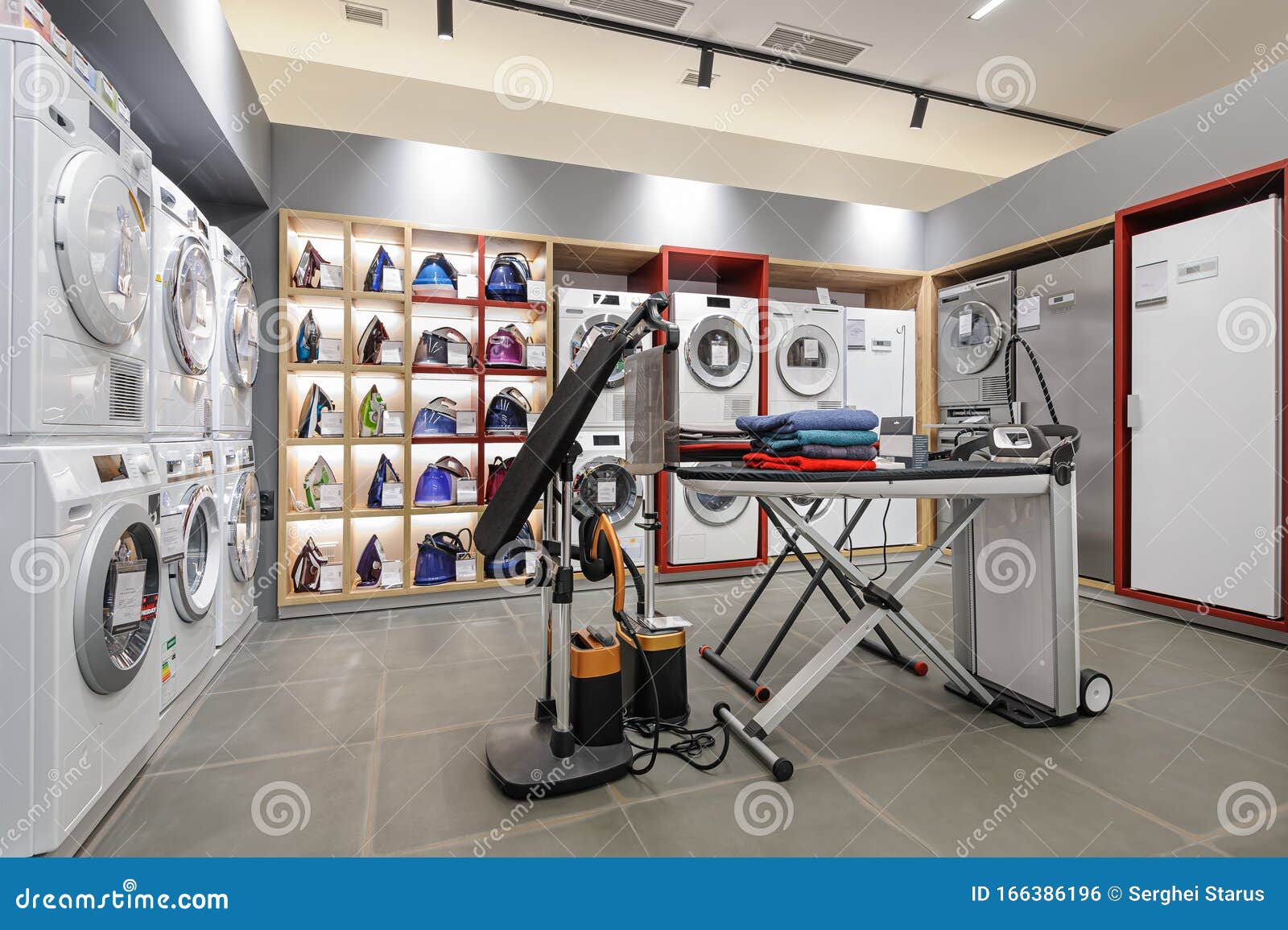 Premium Home Appliance Store Interior Stock Photo - Image of industry ...