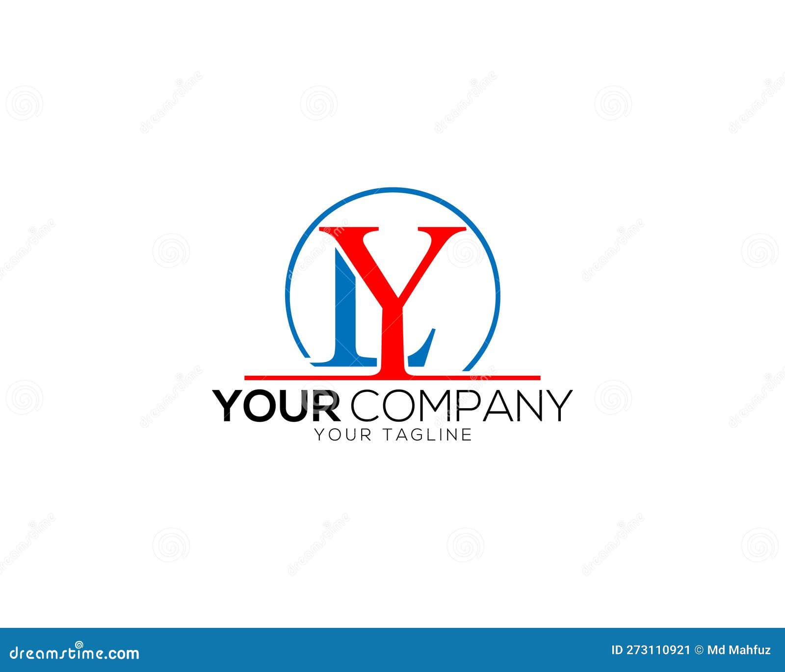 Premium Vector  Initial letter yl logo design template