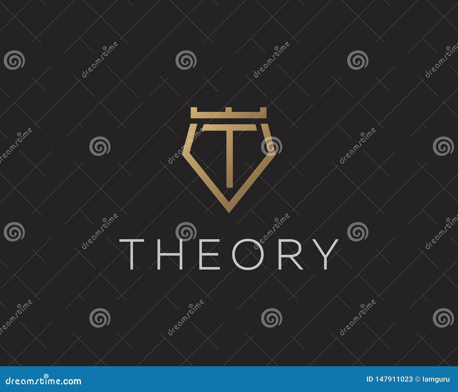 Download Premium Monogram Letter T Initials Logotype. Elegant ...