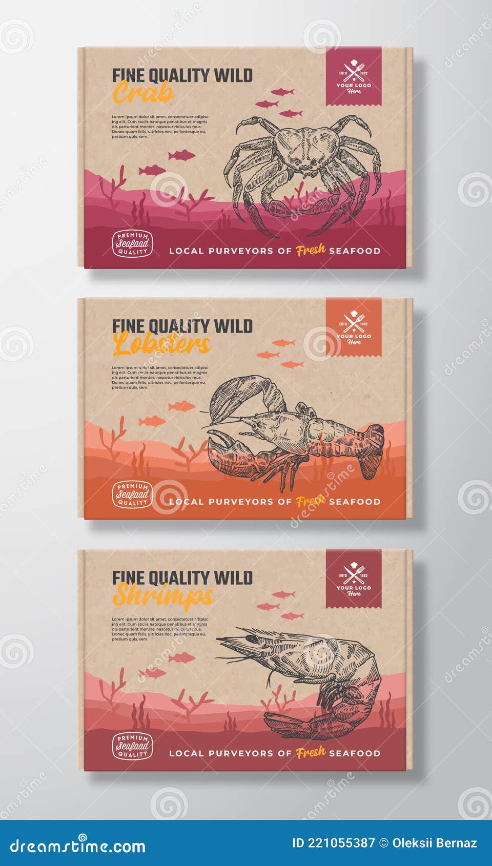 https://thumbs.dreamstime.com/z/premium-quality-food-box-mockups-vector-seafood-packaging-label-design-cardboard-containers-set-hand-drawn-crab-shrimp-221055387.jpg