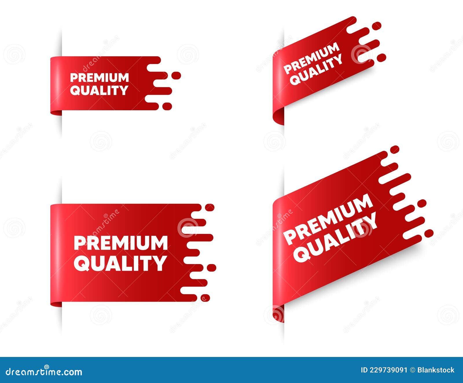 Premium Vector  Red ribbon design