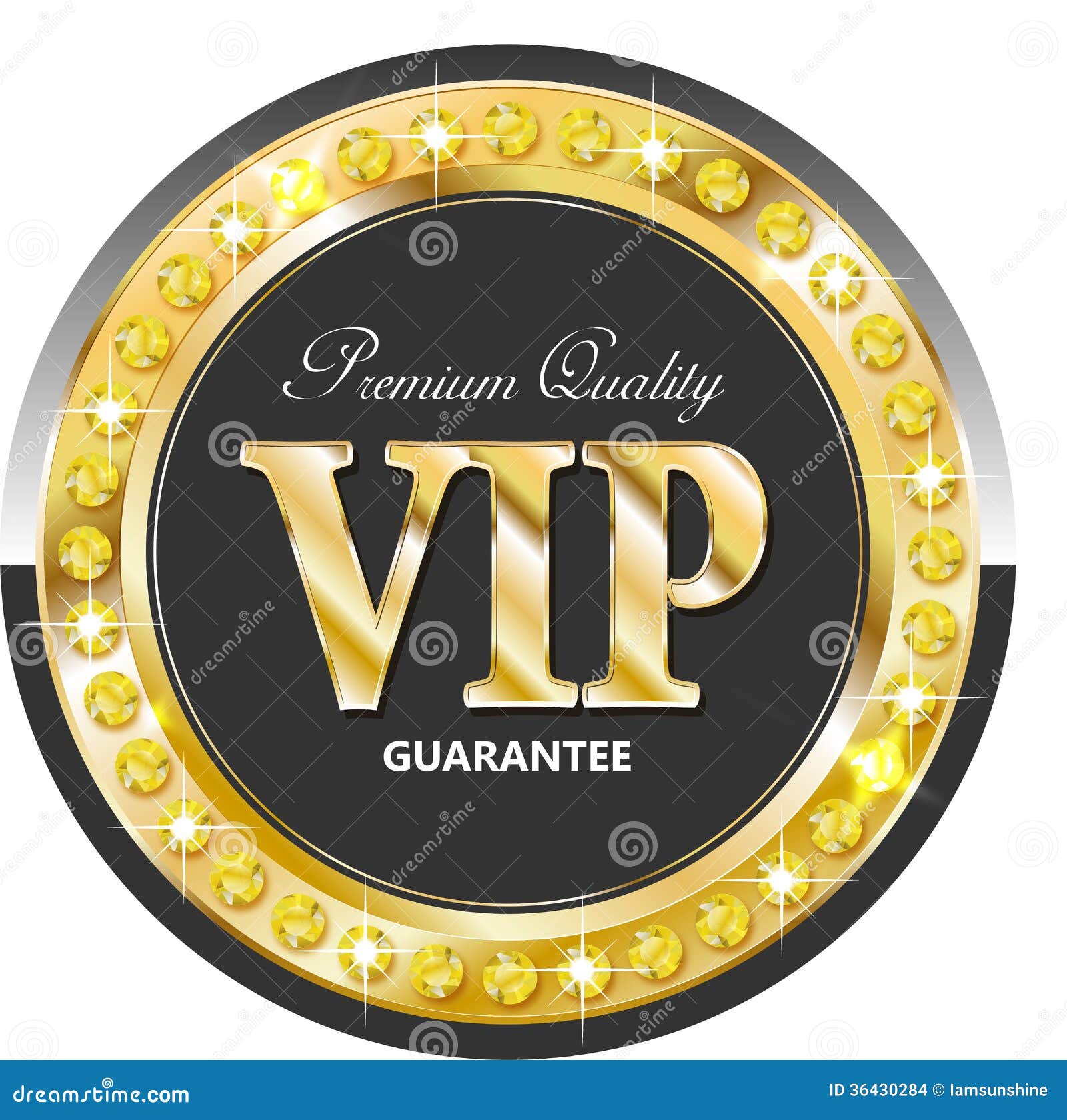 Premium vip banner stock vector. Illustration of gamble - 36430284