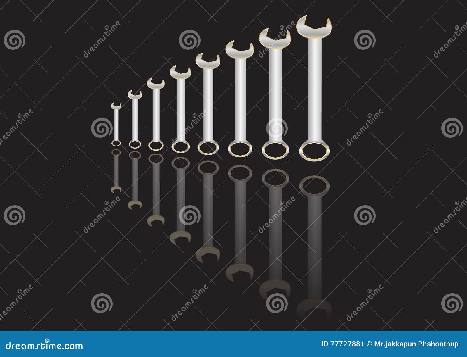 Premium Silver Wrench Stock Illustrations 25 Premium Silver Wrench