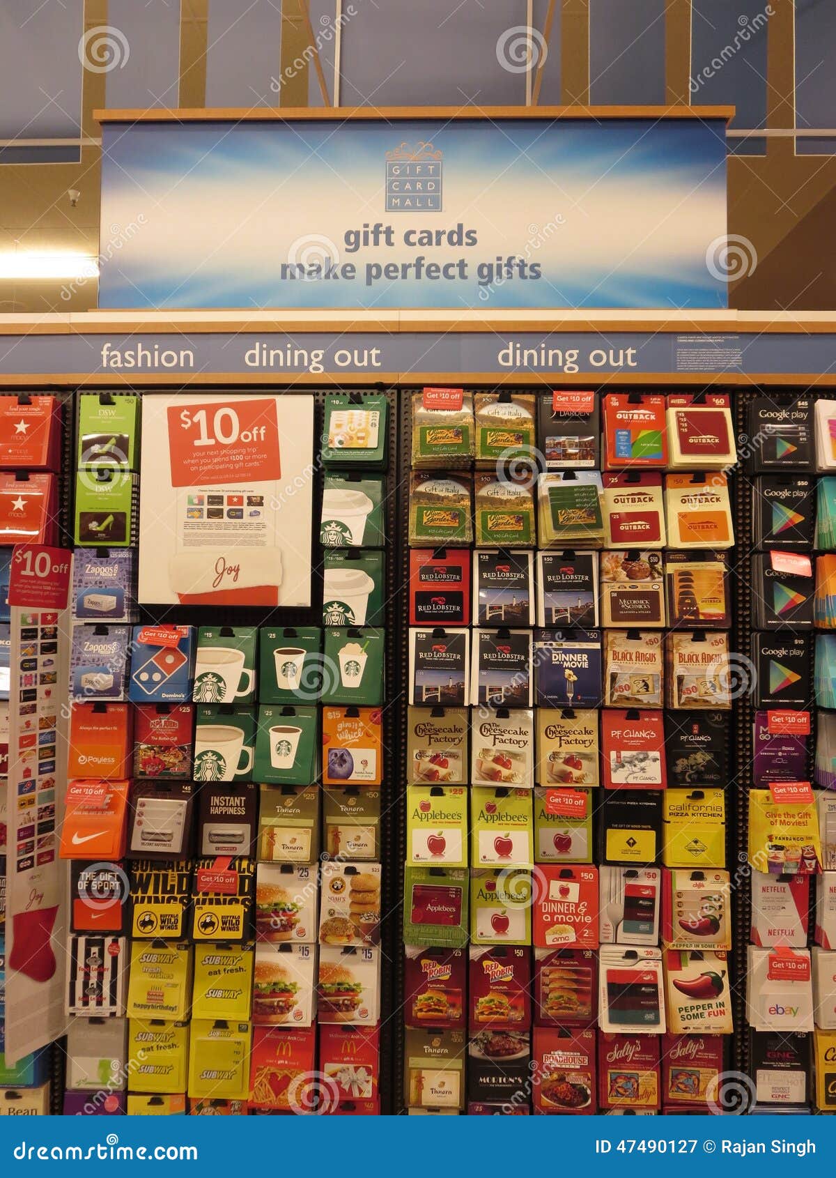 Montreal Canada April 2020 Different Gift Cards Many Brands  – Stock  Editorial Photo © dennizn #362144114