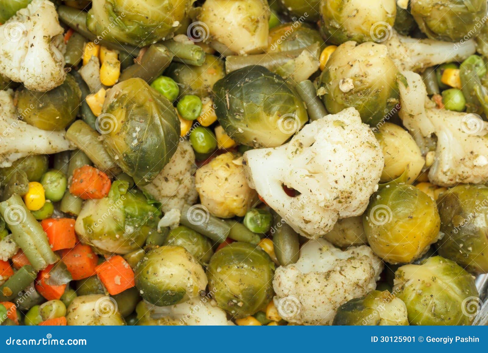 Boiled vegetables stock image. Image of bean, sprout 30125901
