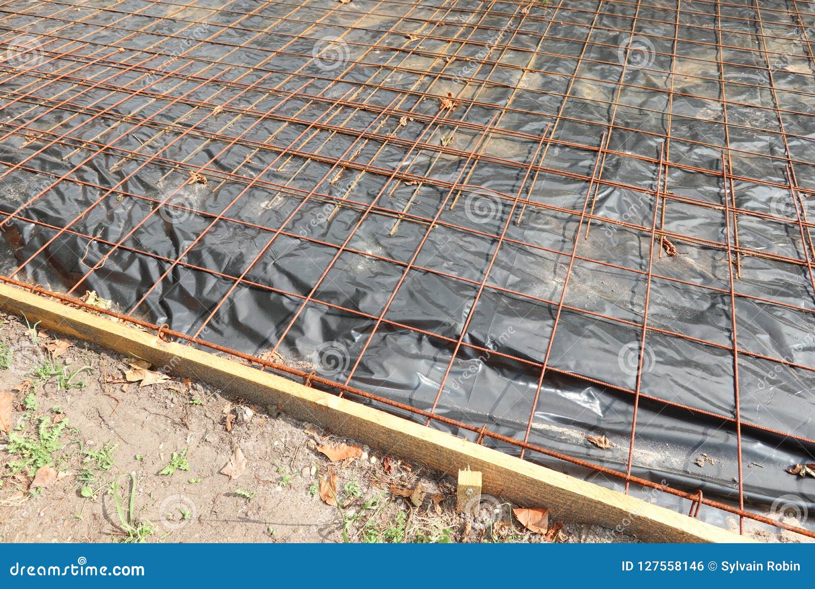 Concrete pads installation