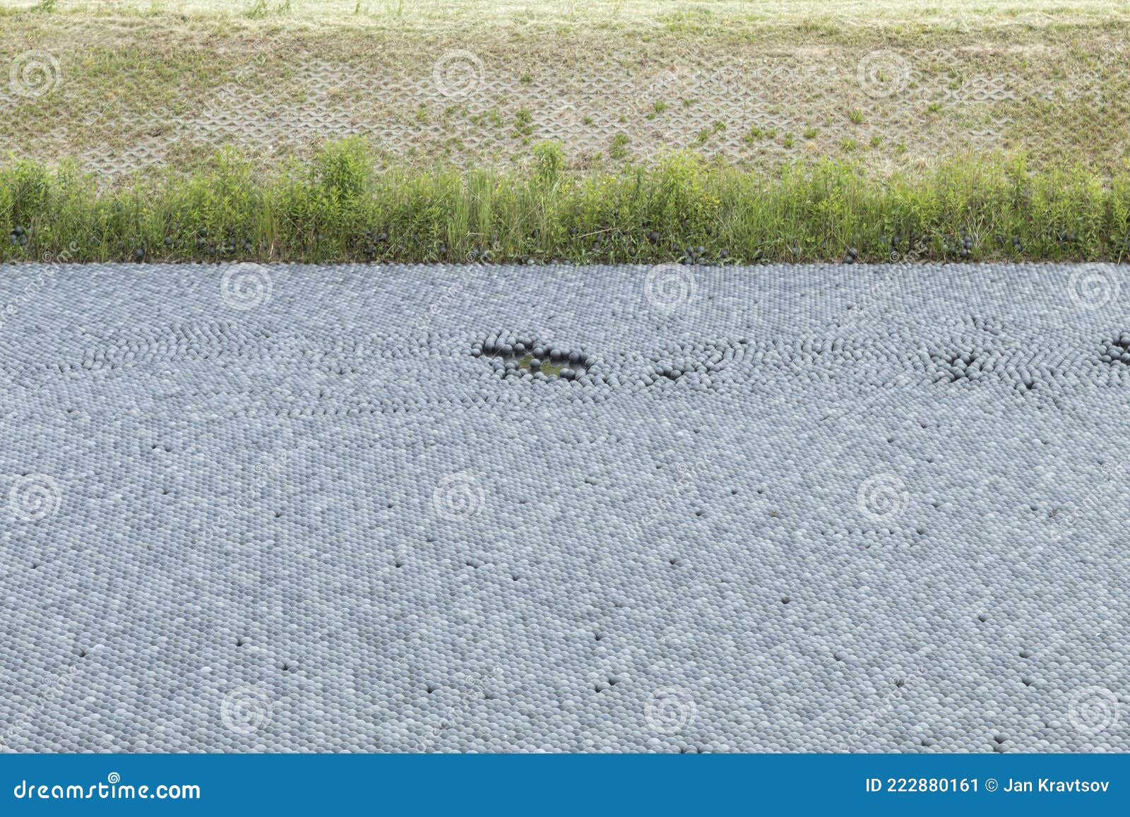 Preparation of the Reservoir for Conservation and Filling with Plastic