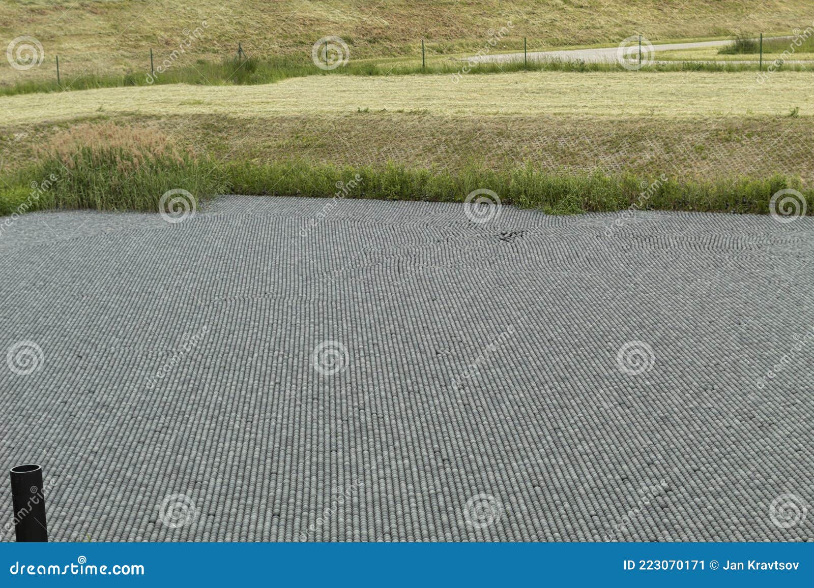 Preparation of the Reservoir for Conservation and Filling with Plastic