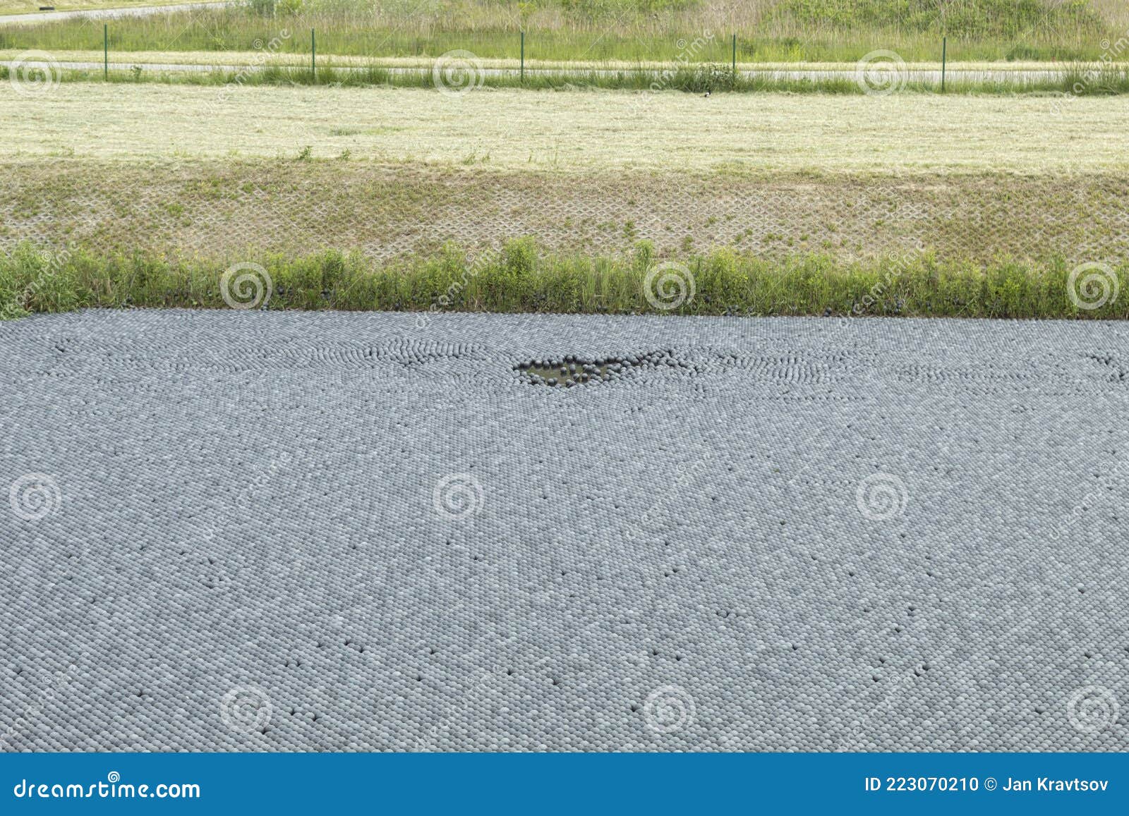 Preparation of the Reservoir for Conservation and Filling with Plastic